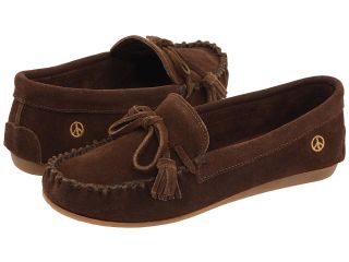 Old Friend Doris Womens Flat Shoes (Brown)