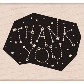 Hero Arts Mounted Rubber Stamps 3.5x3.25 thank You Constellation