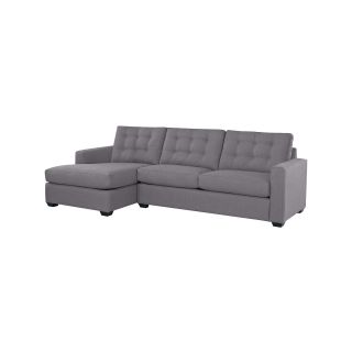 Midnight Slumber 2 pc. Sectional  Right Arm Sofa, Left Arm Chaise  Microfiber,
