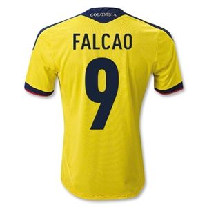 adidas Colombia 11/13 FALCAO Home Soccer Jersey