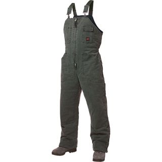 Tough Duck Washed Insulated Overall   M, Moss