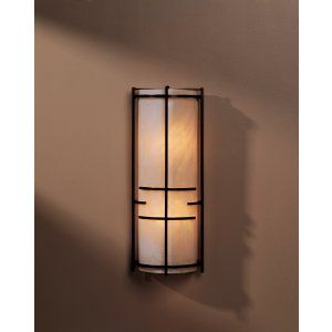 Hubbardton Forge HUB 205910 05 C412 Banded Sconce Mission with Bars
