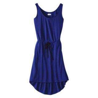 Mossimo Supply Co. Juniors Tie Waist Dress   Royal L(11 13)