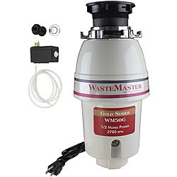 Wastemaster Wm50g_26 1/2 Hp Food Waste/ Garbage Disposal With Air Switch Kit (ChromeStainless steel components Hardware finish SteelNumber of boxes this will ship in One (1)Model WM50G_26 )