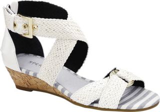 Womens Sperry Top Sider Alvina   Ivory Woven Sandals