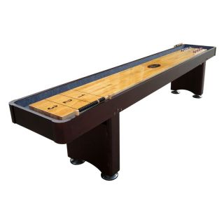 Playcraft Georgetown Shuffleboard Table with 1.75 in. Butcher Block and Climate