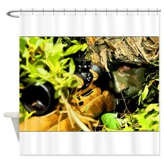  Marine Sniper Shower Curtain  Use code FREECART at Checkout