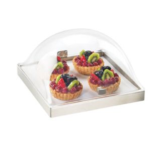 Cal Mil Square Chill Sampler Display Only   Acrylic, Stainless Steel