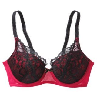 Gilligan & OMalley Womens Holiday Lace Push Up   Valentine 36B