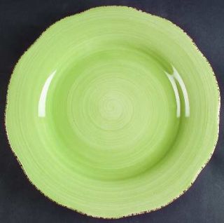 Franciscan Flora Verde (Green) Dinner Plate, Fine China Dinnerware   Green Earth