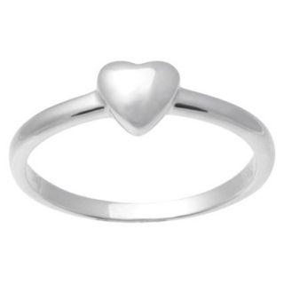 Tressa Collection Sterling Silver Heart Ring   Silver 5