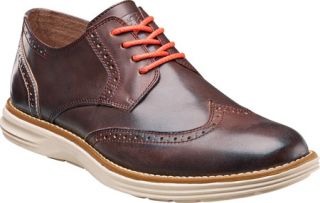 Mens Stacy Adams Armstrong 53391   Brown Smooth Brogues