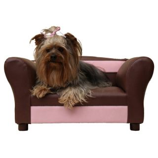 Fantasy Furniture Sofa Mini Pet Bed Brown/Beige   SM38