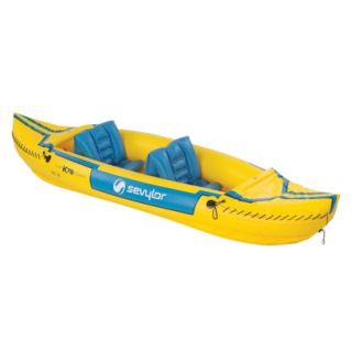 Tahiti Classic 2 Person Kayak   Yellow/Blue