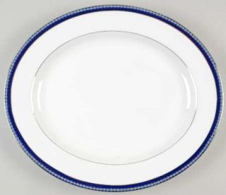 Royal Worcester Avalon/Firenze 13 Oval Serving Platter, Fine China Dinnerware  