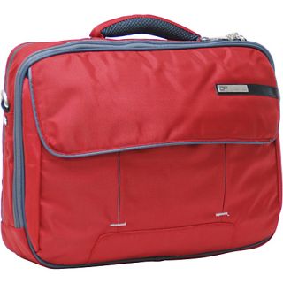 Magno Laptop Briefcase   Deep Red