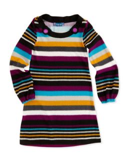 Zigzag Sweater Dress, 12 14