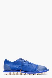 Adidas By Tom Dixon Royal Blue Canvas Minimalist Travelers Shoes