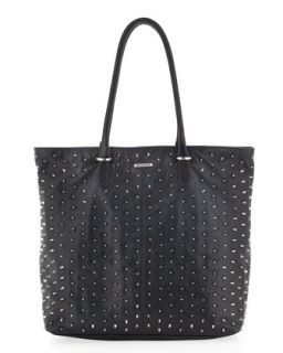 Lovers Spikey Stud Tote Bag, Navy