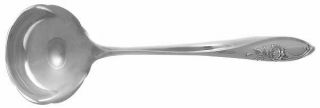 Towle Sculptured Rose (Sterling, 1961) Solid Piece Cream Ladle   Sterling, 1961