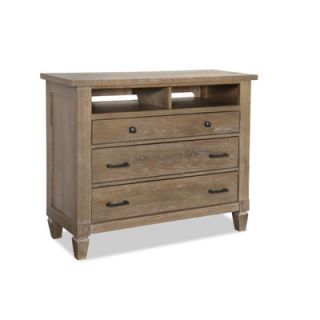 Legacy Classic Furniture Brownstone Village 3 Drawer Media Chest 2760 2801