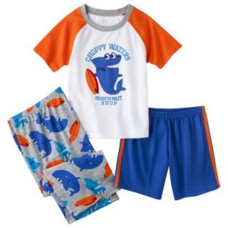 Just One You Made by Carters Infant Toddler Boys 3 Piece Shark Pajama Set  