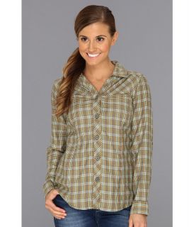 Royal Robbins Ticaboo Plaid L/S Shirt Womens Long Sleeve Button Up (Blue)