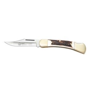 Puma Gold Class Earl Knife (StagBlade materials SteelHandle materials StagBlade length 2.8 inches longHandle length 3.9 inches longWeight 0.28 poundsDimensions 1.5 inches long x 1.57 inches wide x 1.57 inches highBefore purchasing this product, plea