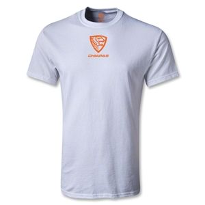 Euro 2012   Jaguares de Chiapas Small Logo T Shirt (White)
