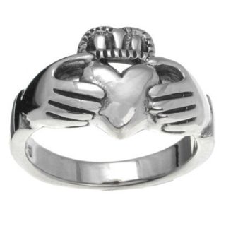 Sterling Silver Claddagh Ring   12.0