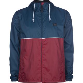 Solid Force Mens Windbreaker Red/Blue In Sizes Large, Medium, X Large