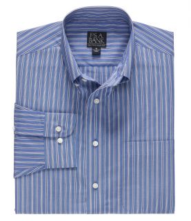 Long Sleeve Executive Sportshirt Buttondown Variegated Stripe JoS. A. Bank