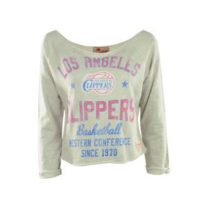 Los Angeles Clippers NBA Womens Crop Long Sleeve Top