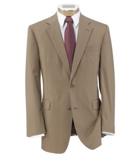 Executive 2 Button Poplin Suit Extended Sizes JoS. A. Bank Mens Suit