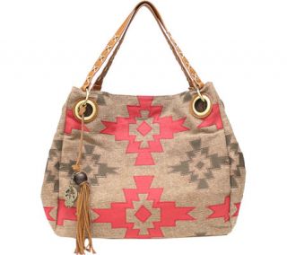 Womens Lucky Brand Nina Tote   Cognac/Chocolate/Cayenne Oversized Handbags