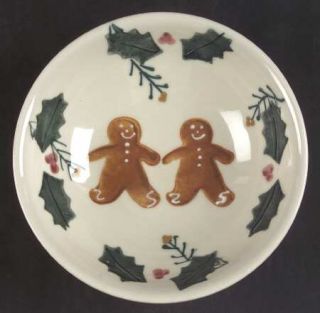 Hartstone Gingerbread Coupe Cereal Bowl, Fine China Dinnerware   Gingerbread Men