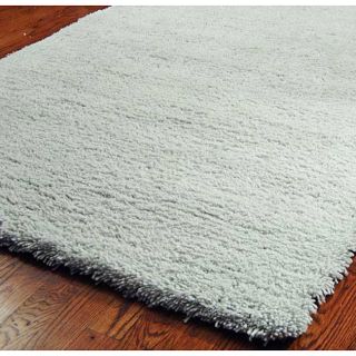 Plush Super Dense Hand woven Light Blue Premium Shag Rug (4 X 6) (BluePattern ShagMeasures 1.5 inches thickTip We recommend the use of a non skid pad to keep the rug in place on smooth surfaces.All rug sizes are approximate. Due to the difference of mon