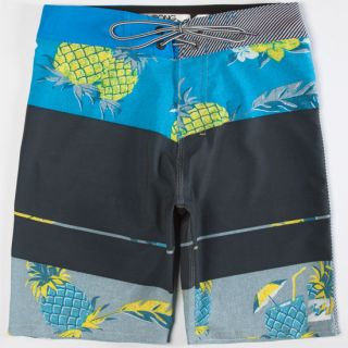 Method Pineapples Boys Boardshorts Blue In Sizes 30, 28, 27, 23, 22,