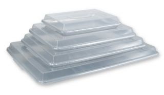 Crestware Snap On Sheet Pan Cover, 9 x 13 in, Plastic, Clear