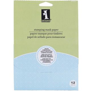 Inkadinkado 12 piece Stamping Mask Paper