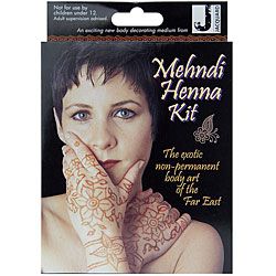 Jacquard Mehndi Henna Temporary Body Art Kit