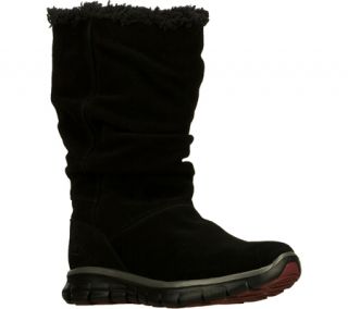 Womens Skechers Synergy Solid   Black Boots
