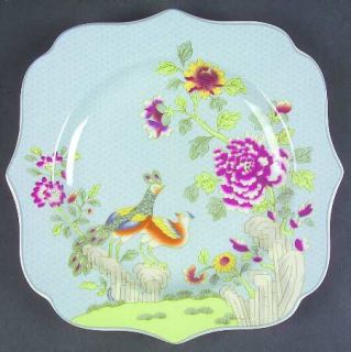 Spode Home Accents Kimono 9 Square Fancy Plate, Fine China Dinnerware   Multimo
