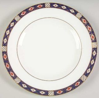 Royal Crown Derby Kedleston Salad Plate, Fine China Dinnerware   Cobalt Blue Ban