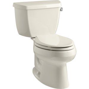 Kohler K 3575 TR 47 WELLWORTH Classic 1.28 gpf Elongated Toilet with Class Five