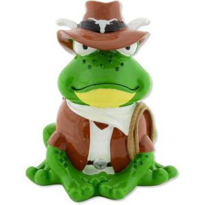 Texas Longhorns Forever Collectibles Thematic Frog Figure