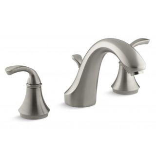 Forte Deck mount Bath Faucet Trim With Sculpted Lever Handles