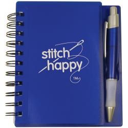 Stitch Happy Idea Notebook   Pen Desk Set sapphire
