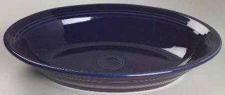 Homer Laughlin  Fiesta Cobalt Blue (Newer) 12 Oval Vegetable Bowl, Fine China D
