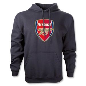 hidden Arsenal Crest Hoody (Black)